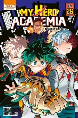 Afficher "My hero academia n° 26Sous un ciel d'azur"