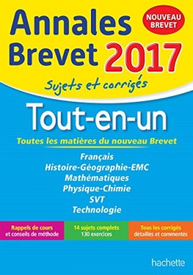 Afficher "Tout-en-un, toutes les matières du nouveau brevet"