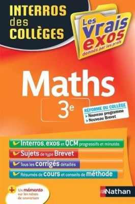 Afficher "Maths 3e"