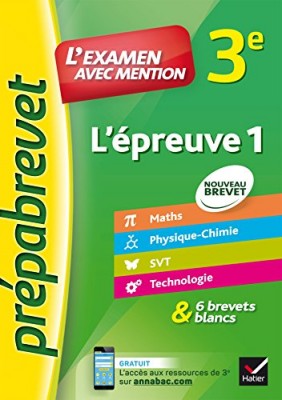 Afficher "L'épreuve 1, 3e"