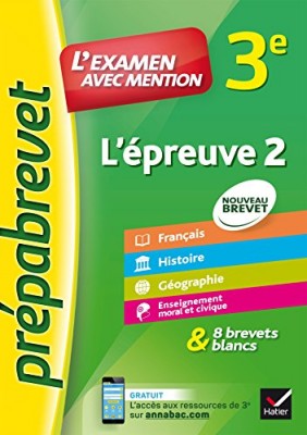 Afficher "L'épreuve 2, 3e"