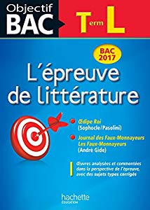 Afficher "L'épreuve de littérature terminale L"