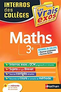 Afficher "Maths 3e"