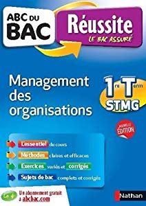 Afficher "Management des organisations 1re et terminale STMG"