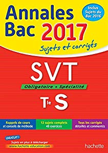 Afficher "SVT, obligatoire + spécialité, terminale S"