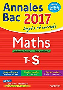 Afficher "Maths, obligatoire + spécialité, terminale S"
